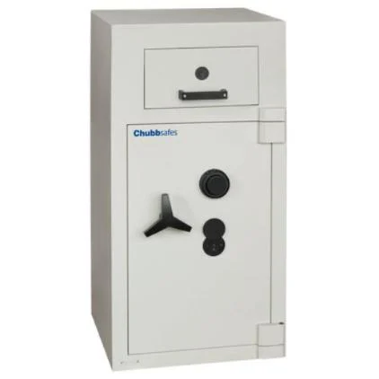 Coffre de dépôt Chubbsafes Rhino Mk II DT M-75 avec tiroir de dépôt, serrure à combinaison et serrure à clé